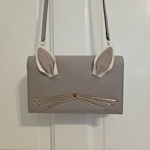 Kate Spade Hop to It Leather Bunny Rabit Crossbody Purse
